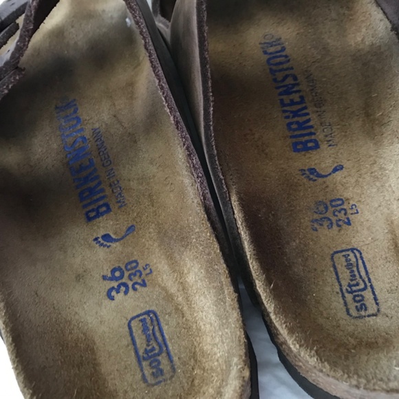 Birkenstock Arizona Oiled Leather Soft Footbed Size 36/Women's 5 - 5.5 Habana - Picture 5 of 16